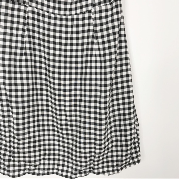 Cupcakes and Cashmere Eddie Gingham Dress Black 0 - Picture 6 of 11